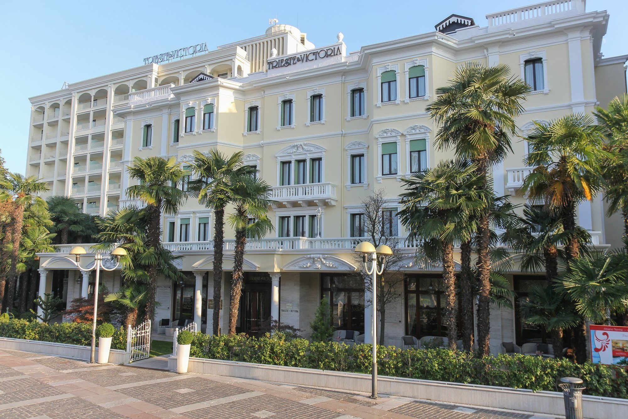 Grand Hotel Trieste & Victoria Абано Терме Екстериор снимка