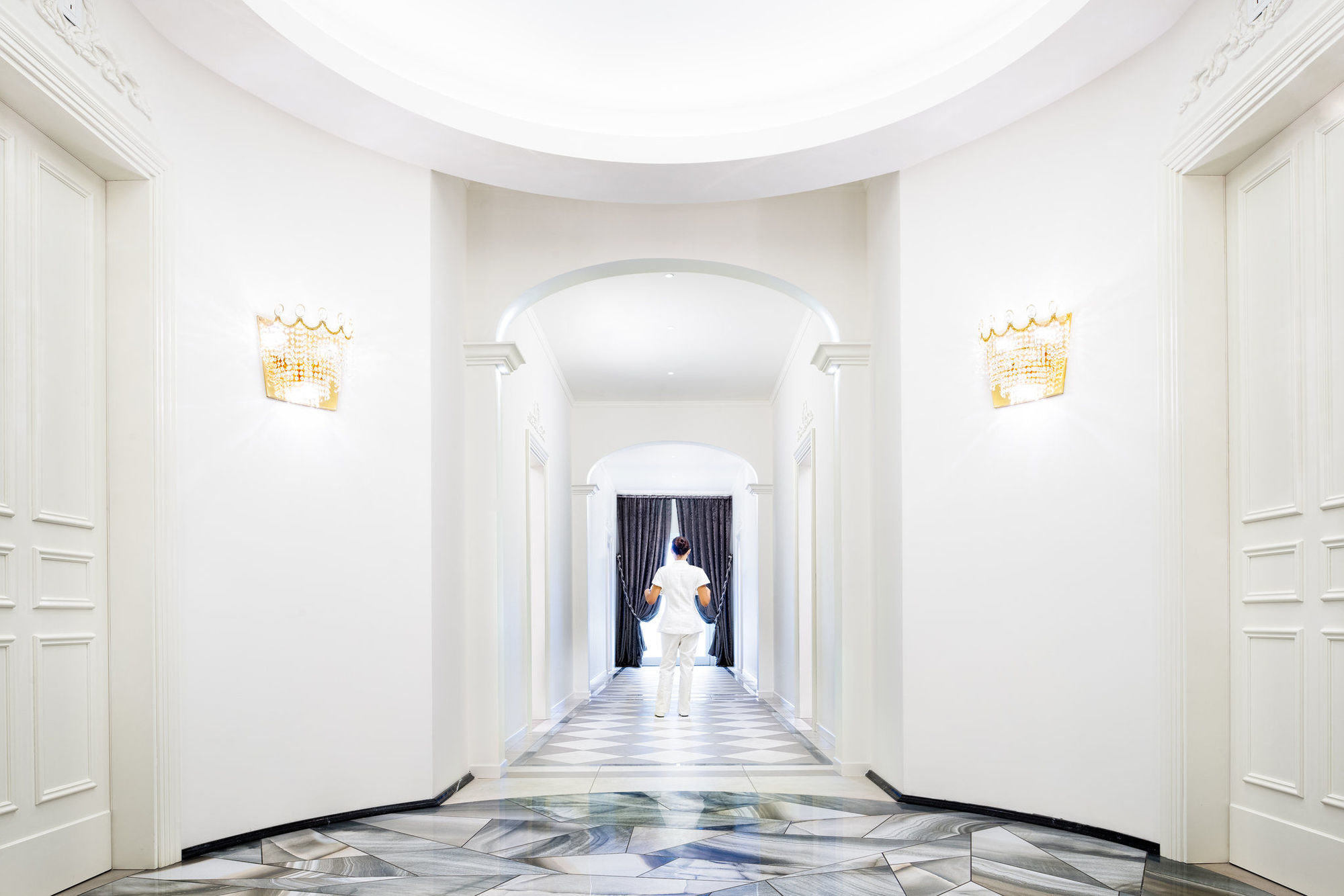Grand Hotel Trieste & Victoria Абано Терме Екстериор снимка The White House, 2017